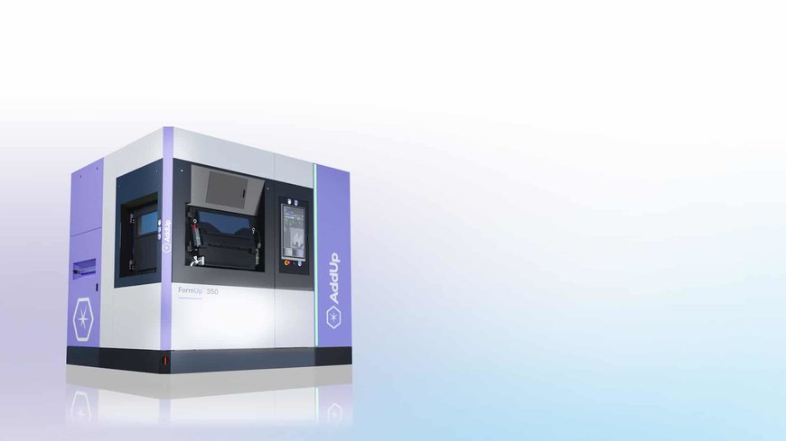 AddUp lance une nouvelle génération de machine d’impression 3D métallique : FormUp®350